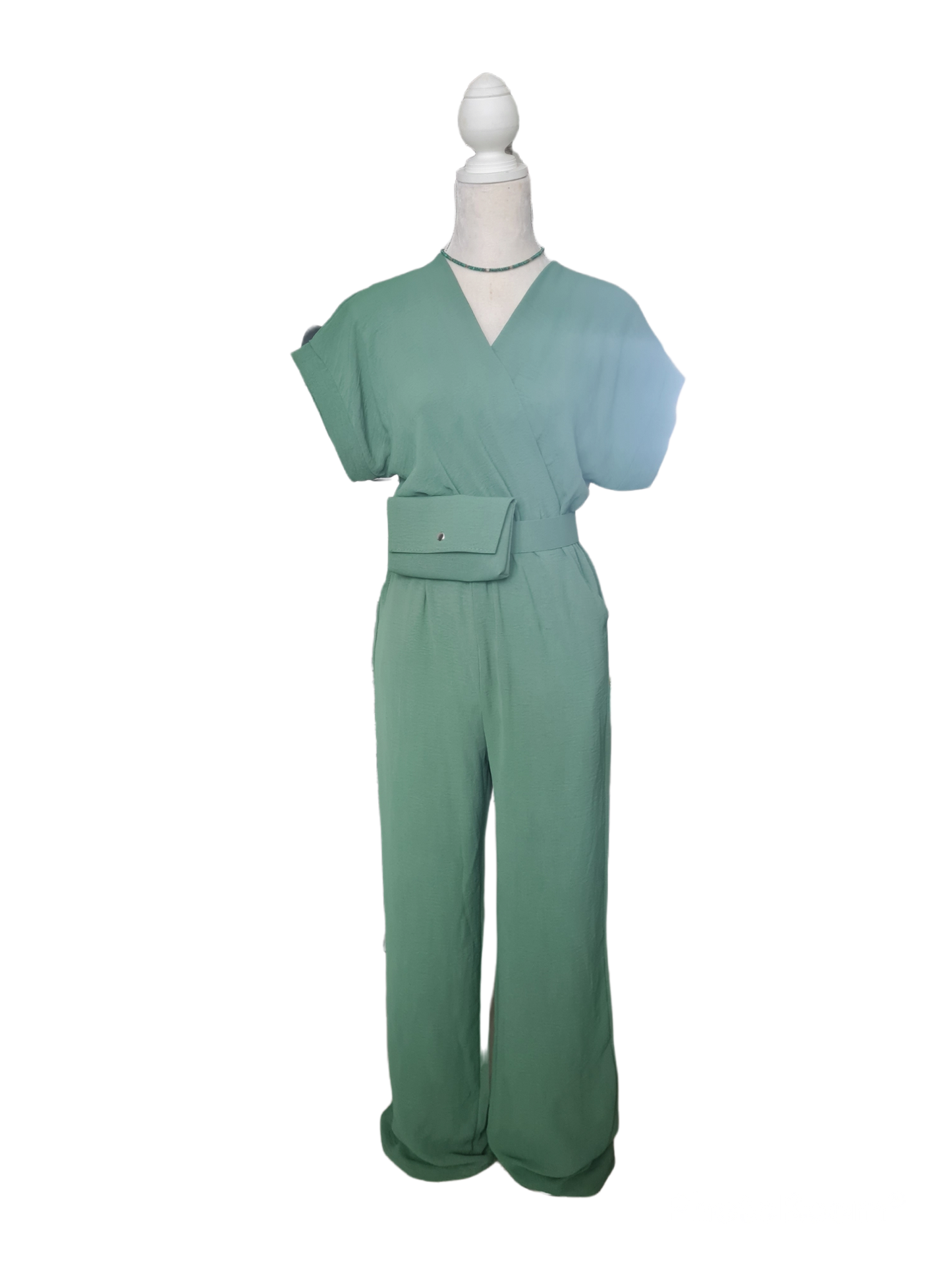 Festival Jumpsuit - Olijfgroen