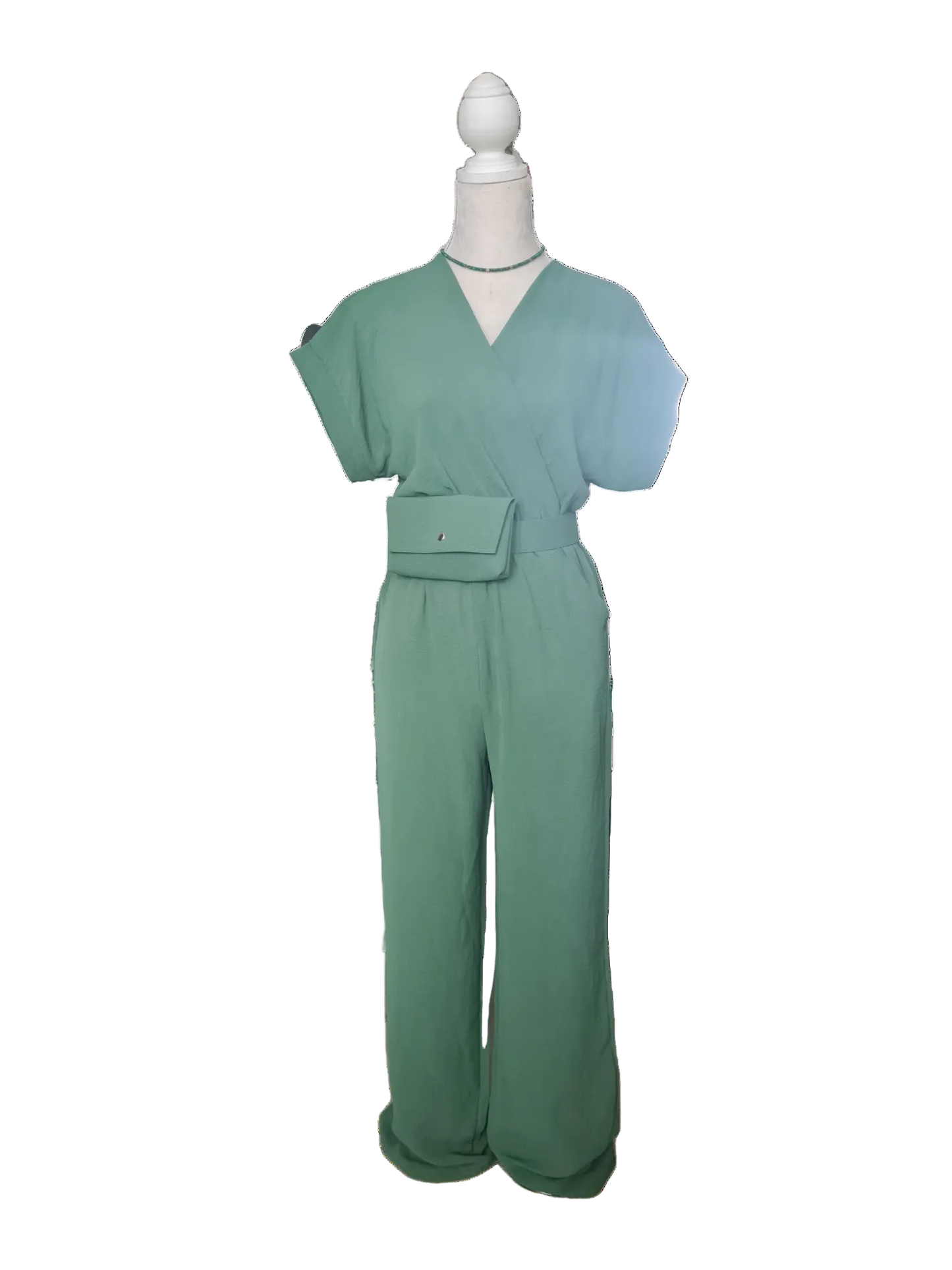 Festival Jumpsuit - Olijfgroen