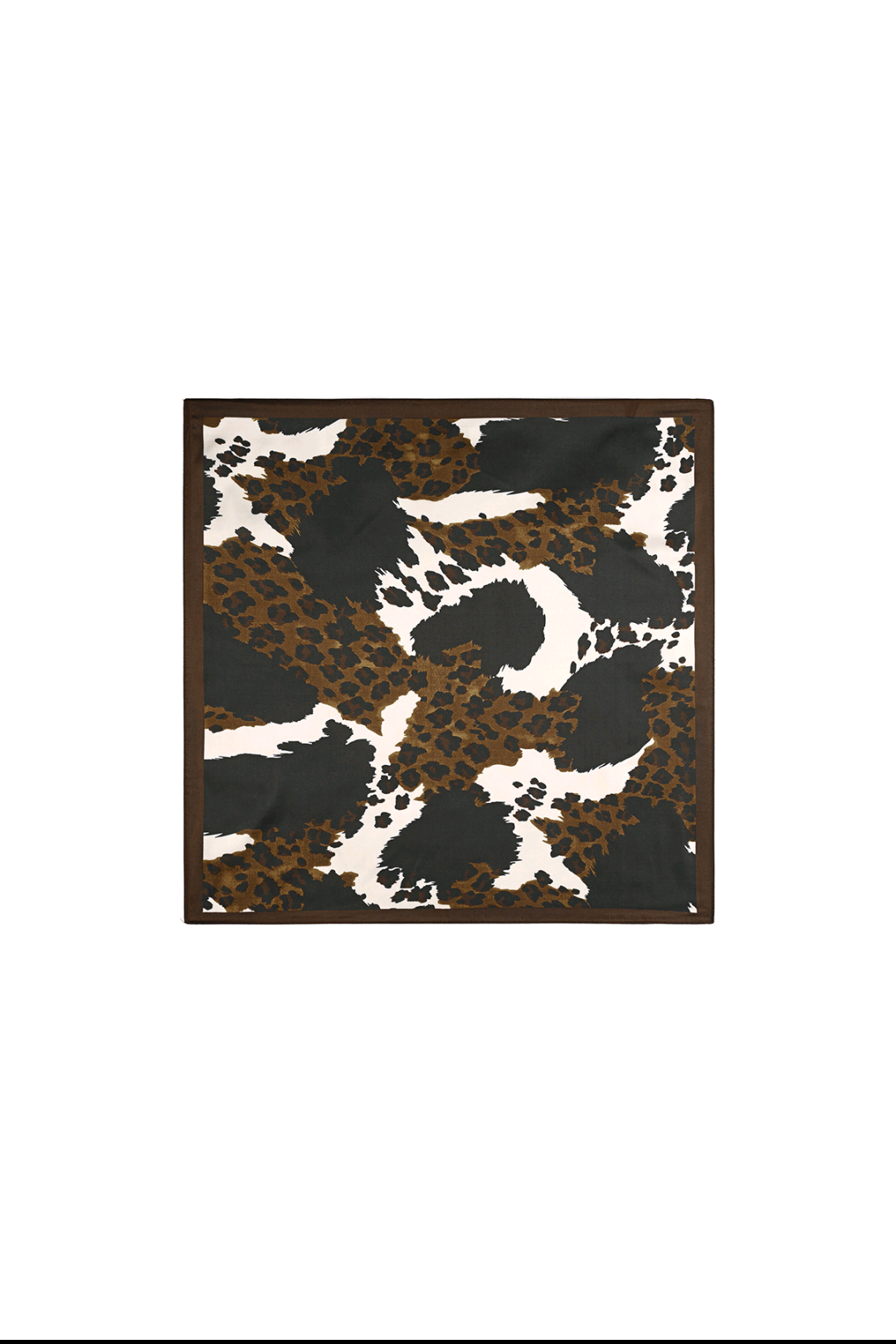 Nek sjaaltje dames; Chocolate Animal - Chocolade bruin