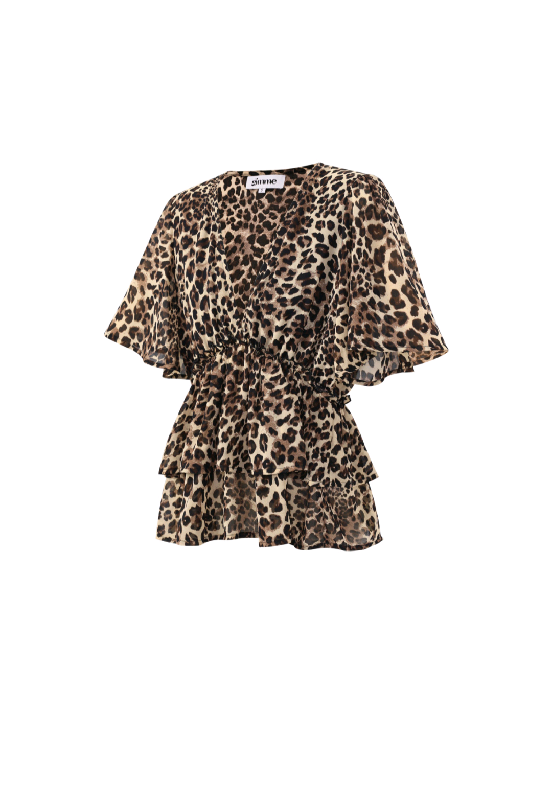 Festival outfit - Panterprint topje dames; Gimme