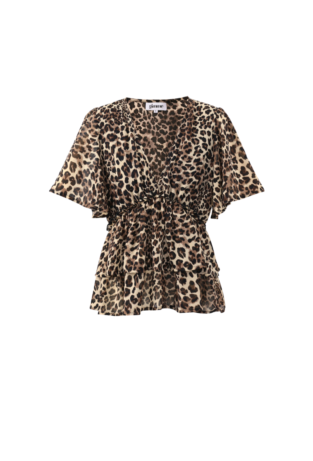 Festival outfit - Panterprint topje dames; Gimme