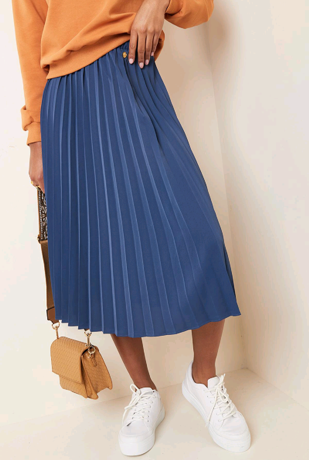 Trixy - Dames plissé rok - Paars | Rock that Skirt collectie