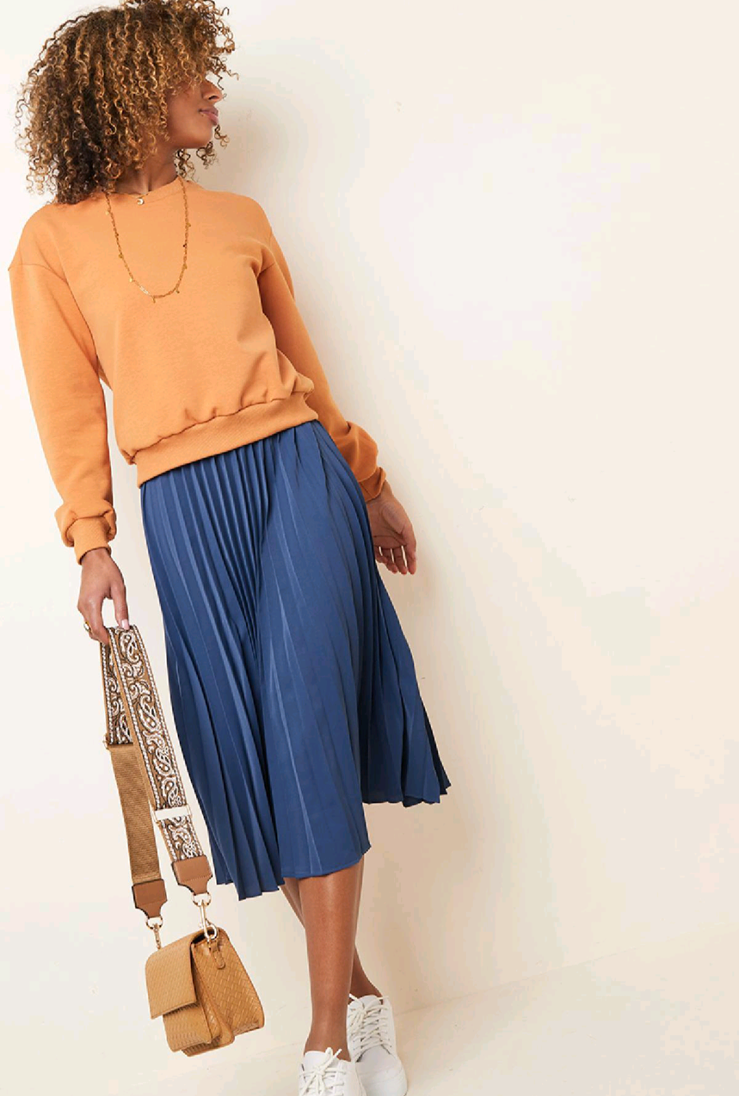 Trixy - Dames plissé rok - Paars | Rock that Skirt collectie