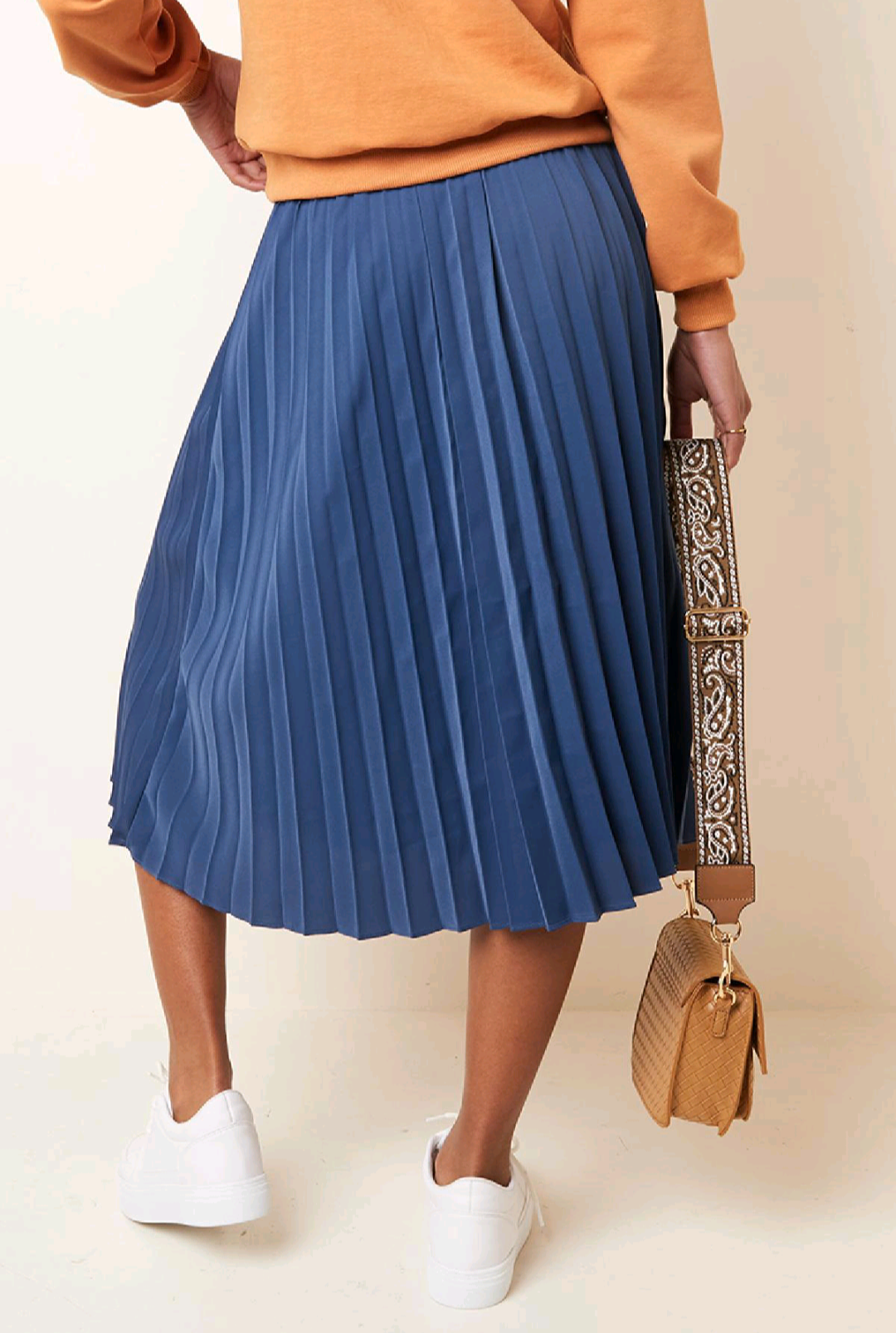 Trixy - Dames plissé rok - Paars | Rock that Skirt collectie