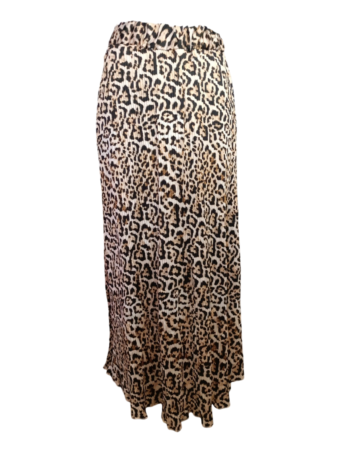 Lange plissé rok dames met panterprint; Roxy | Rock that Skirt collectie
