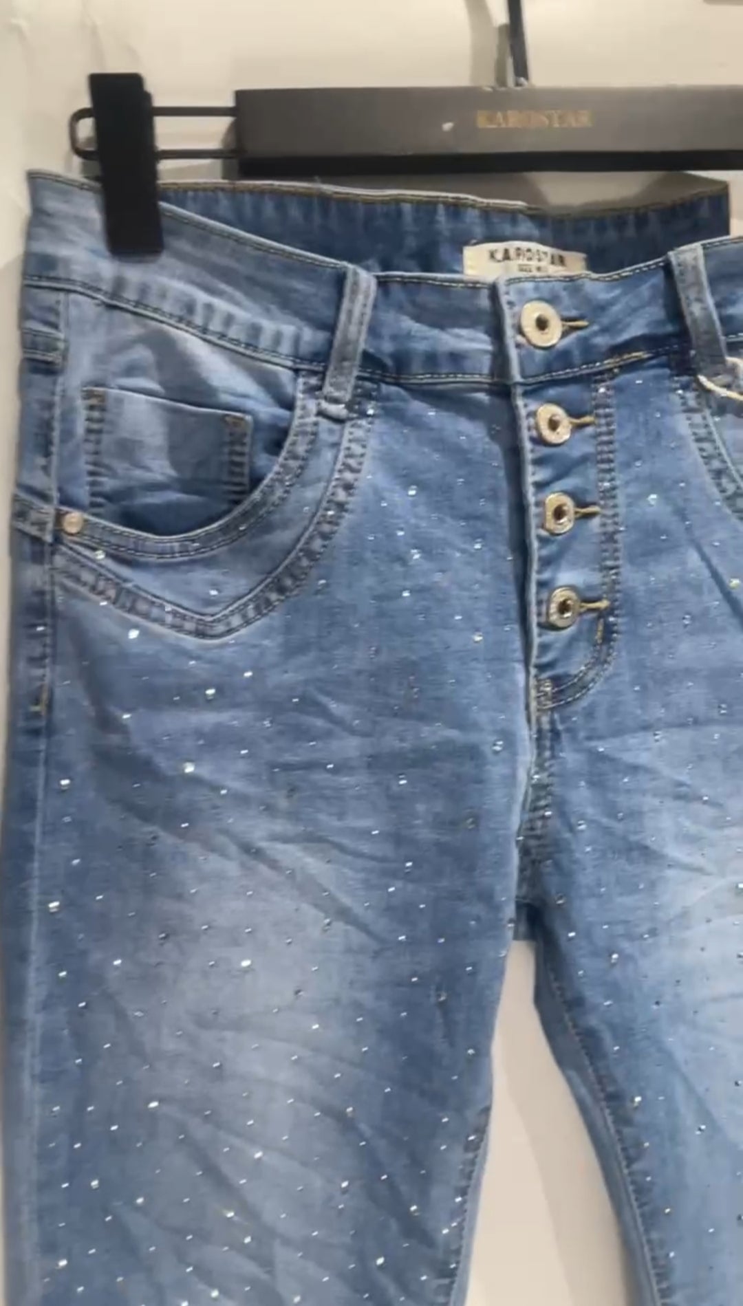 Karostar jeans met strass | Jeans & Chic collectie
