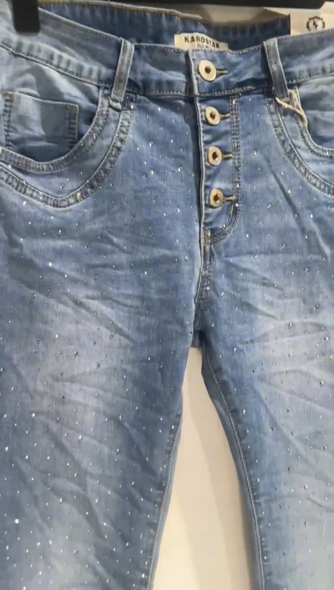 Karostar jeans met strass | Jeans & Chic collectie