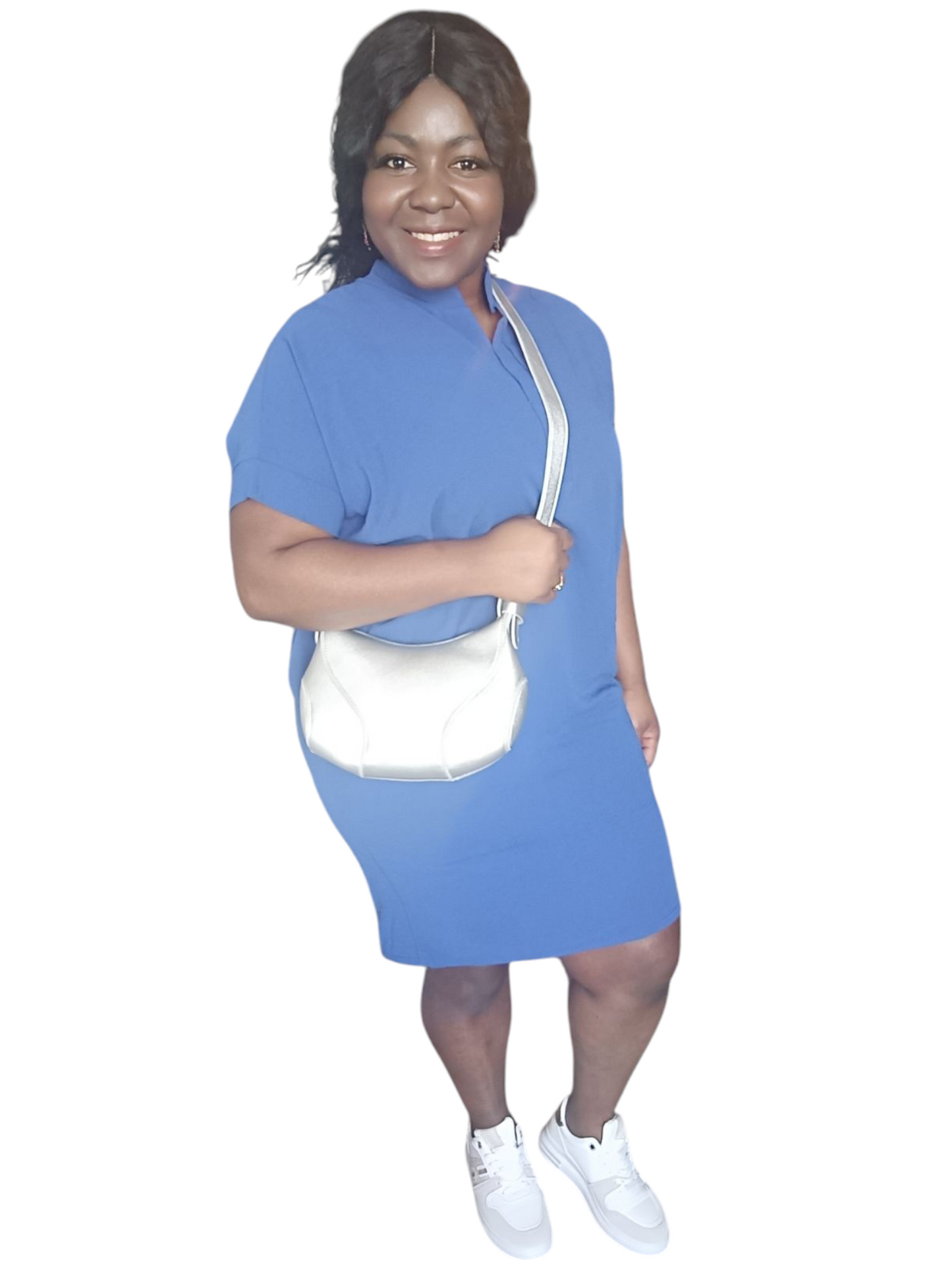 Anna - dames jurk met korte mouwen - Mintgroen | Lente & Pastels collectie