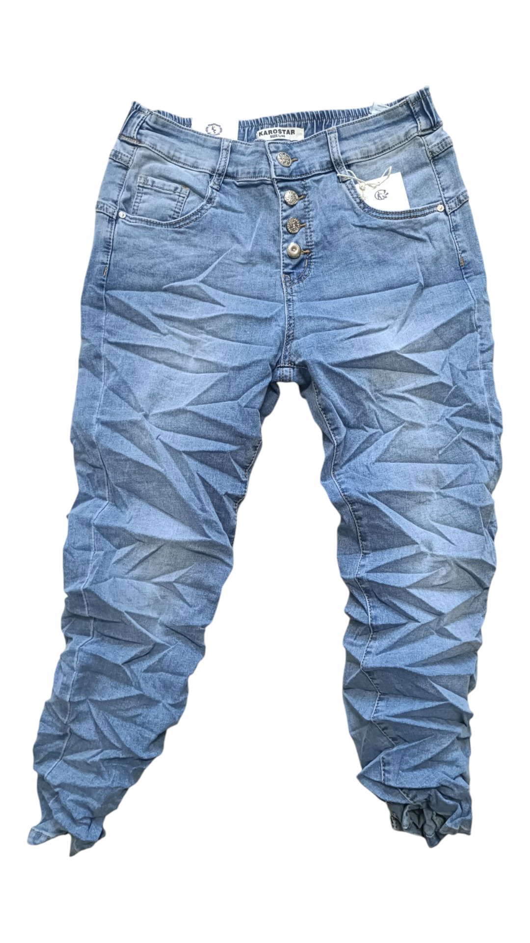 Karostar jeans met strik | Jeans & Chic collectie