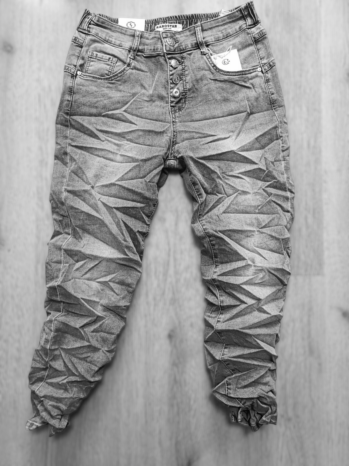 Karostar jeans met strik | Jeans & Chic collectie
