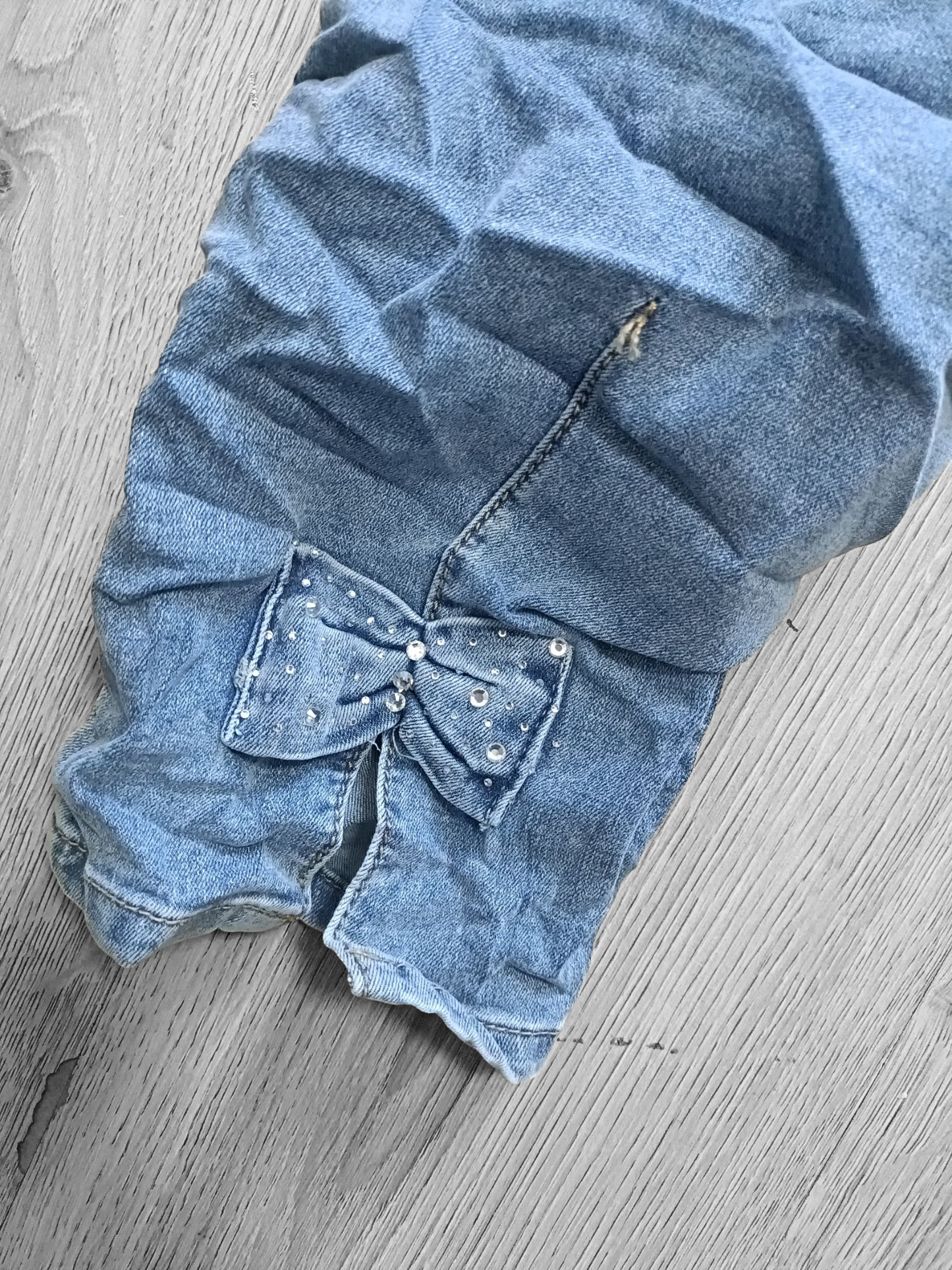 Karostar jeans met strik | Jeans & Chic collectie