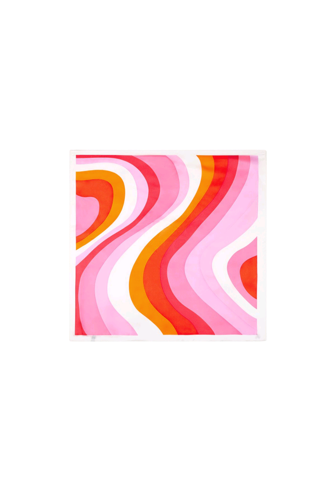 Nek sjaaltje dames Color wave - Oranje/ Roze/ Rood
