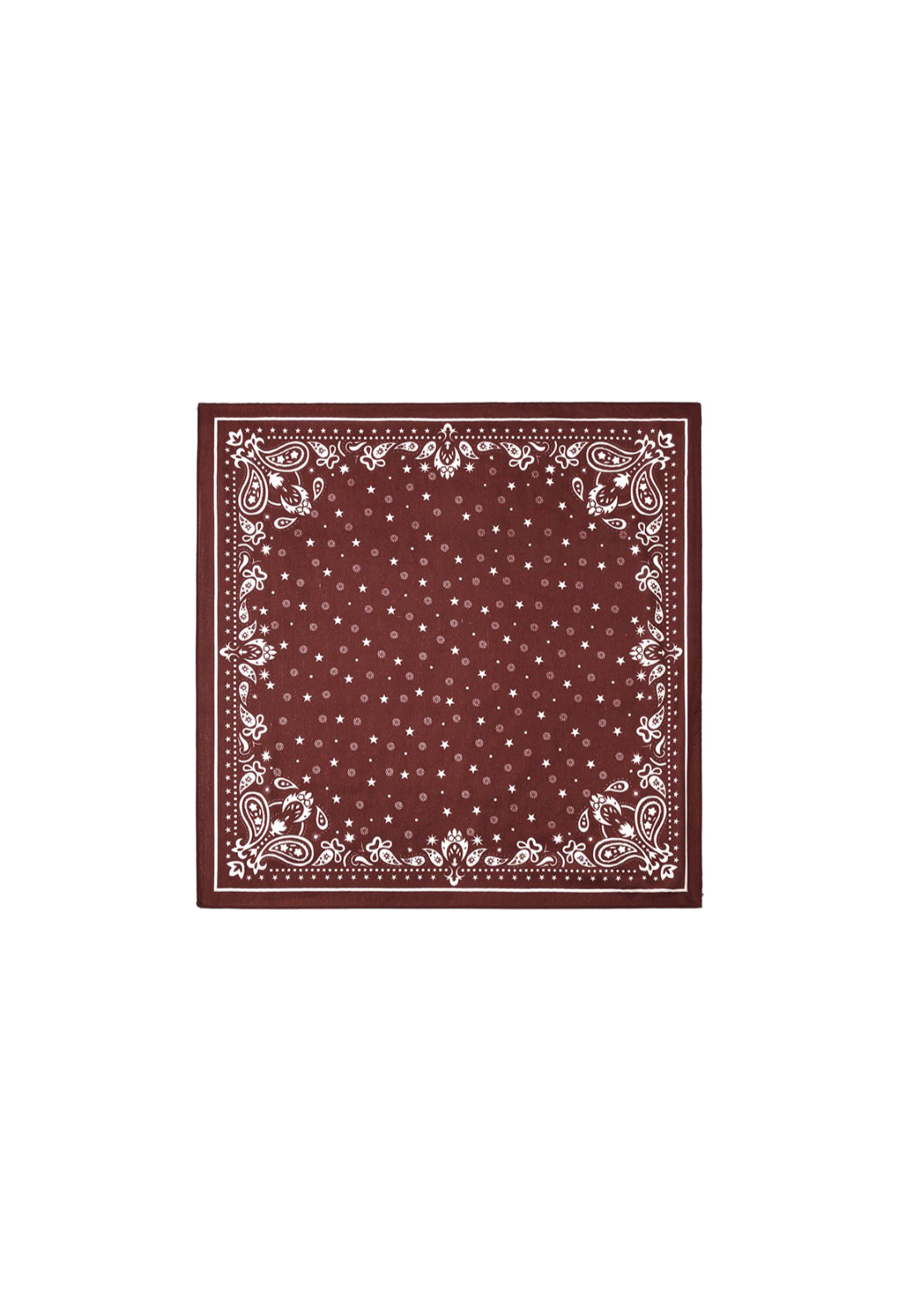 Nek sjaaltje dames Autumn polka Stars - Bordeaux