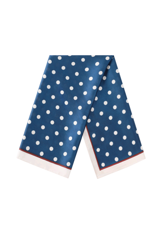 Nek sjaaltje dames Polka dots - Blauw