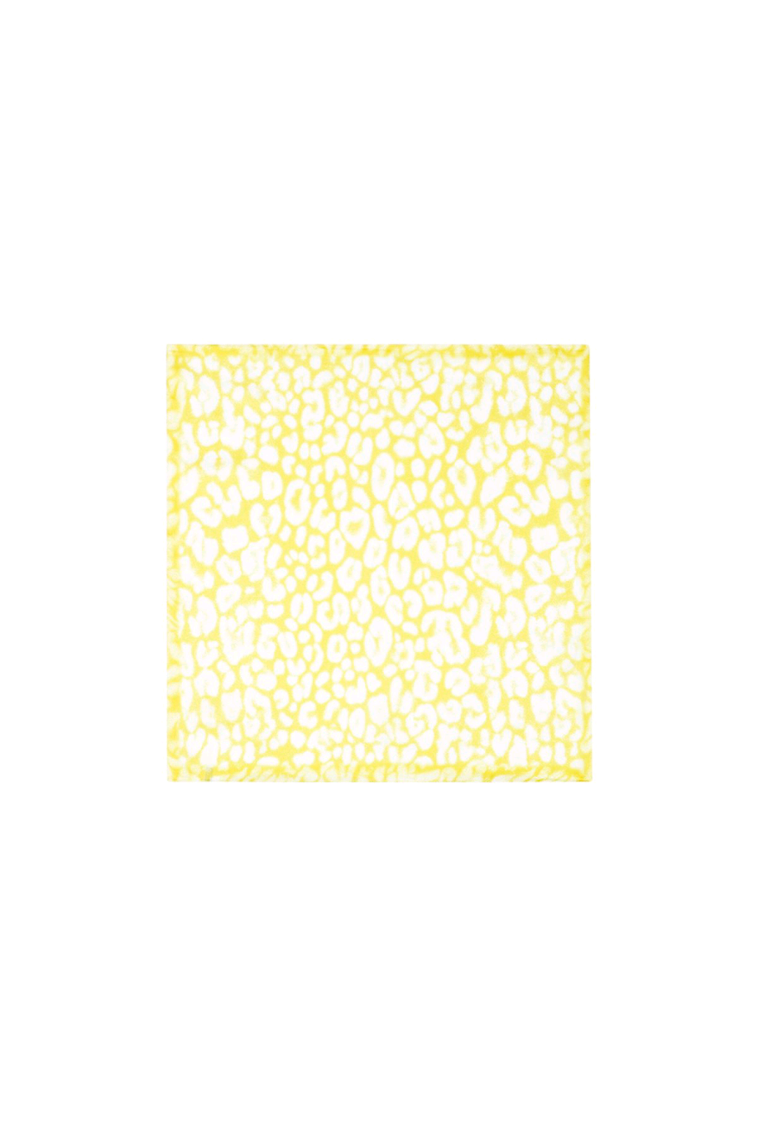 Nek sjaaltje abstracte Leopard print - Bruin