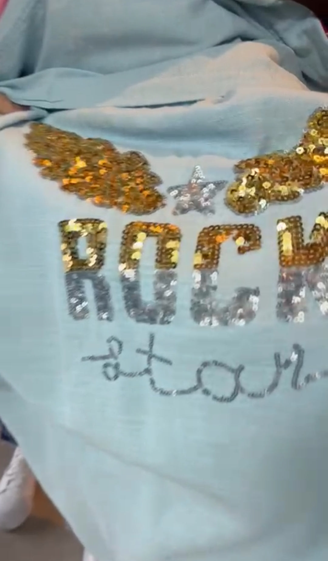 Plussize/ oversized dames blouse Rockstar Wings - Fuchsia roze | Lente & Pastels collectie