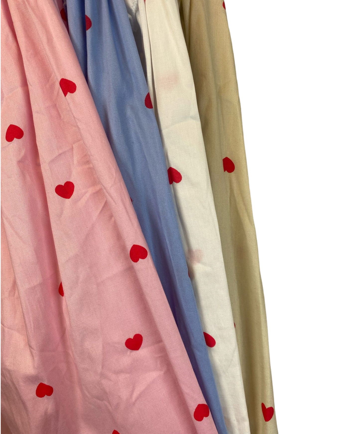 Lovely - Beige dames blouse met hartjes