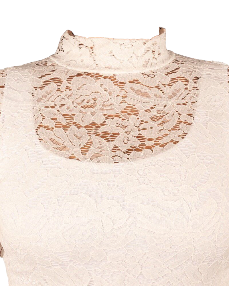 Fay - Witte dames kanten top | Selflove collectie
