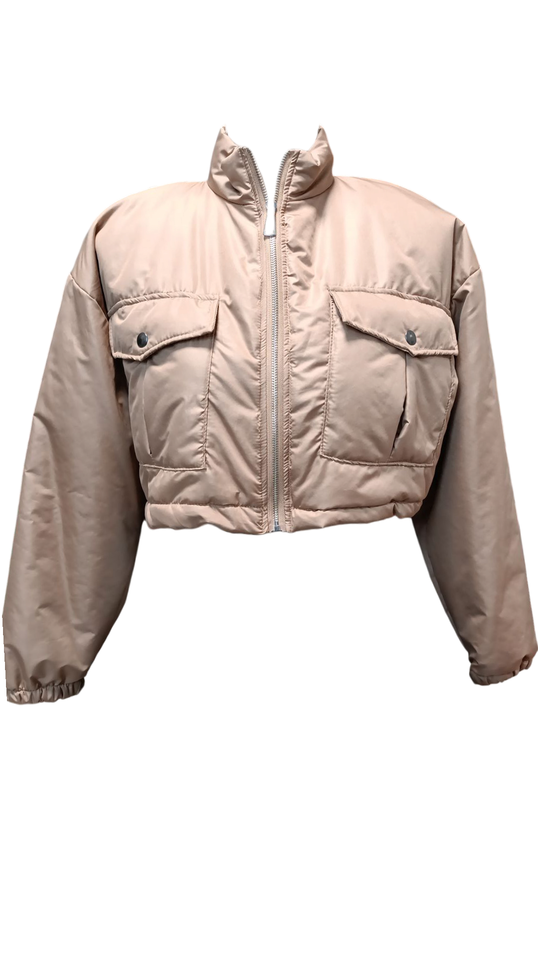 Cropped bomberjack dames - Panterprint | Animal collectie