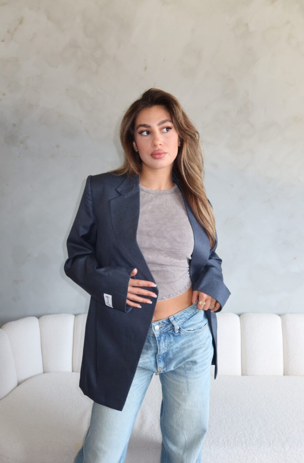 Priority Blazer (third edition) - Denim blue / Jeans blauw