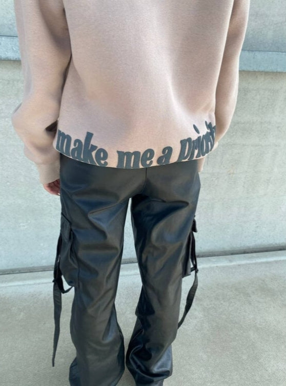 Priority hoodie: Make me a Priority - Gucci Beige