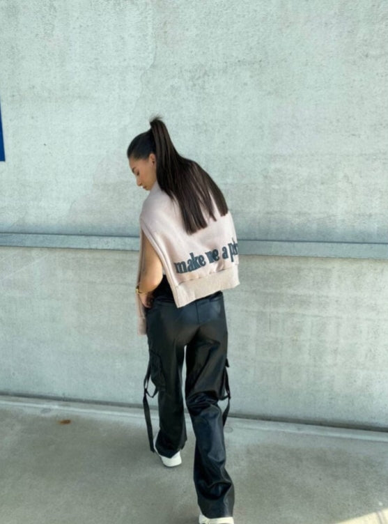 Priority hoodie: Make me a Priority - Gucci Beige