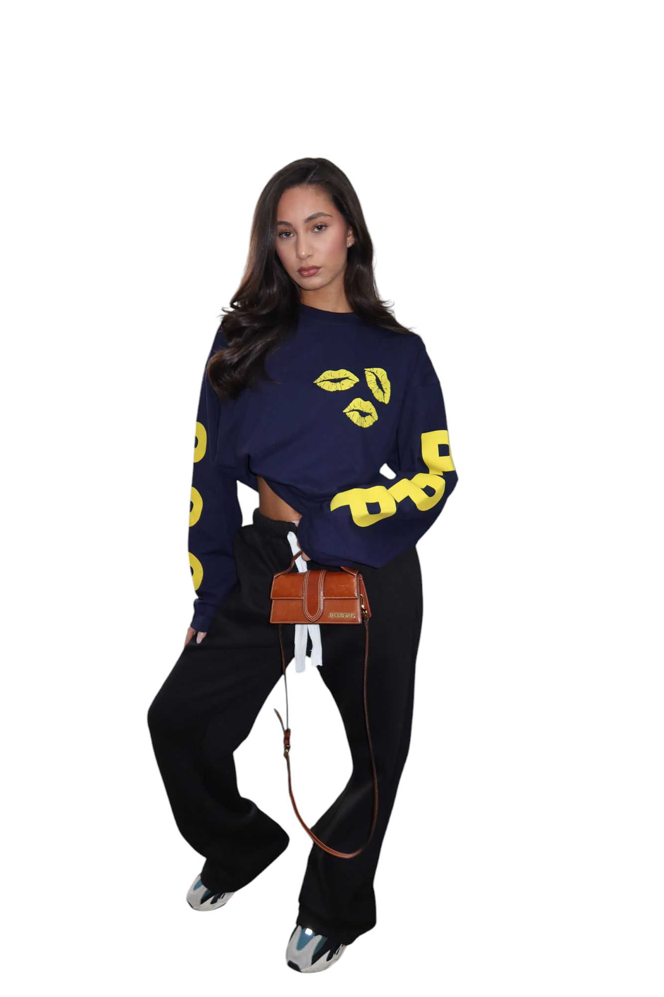 Priority PPP Longsleeve t-shirt - Blauw/ Geel