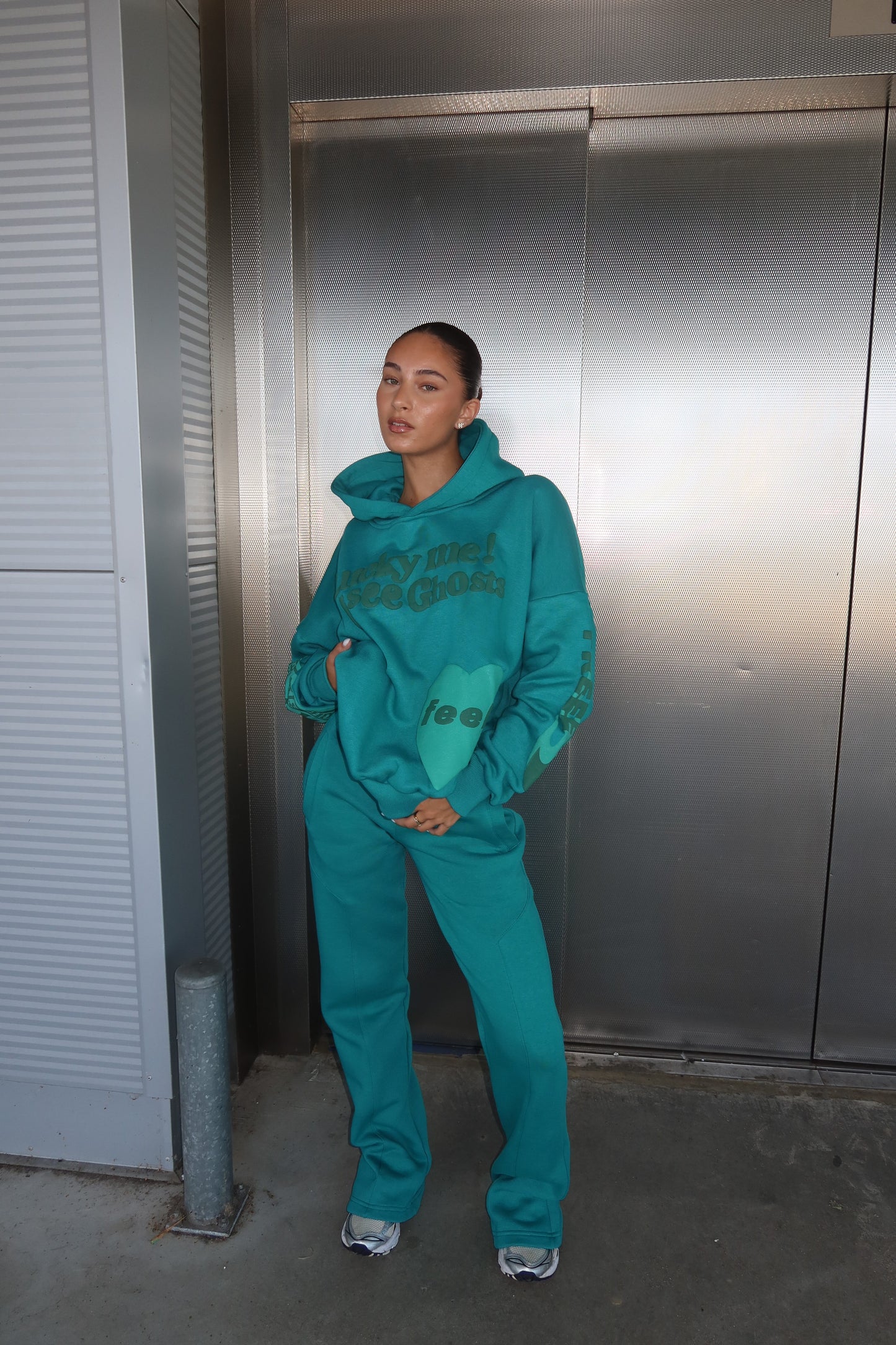 Priority Lucky Me Tracksuit - Petrol