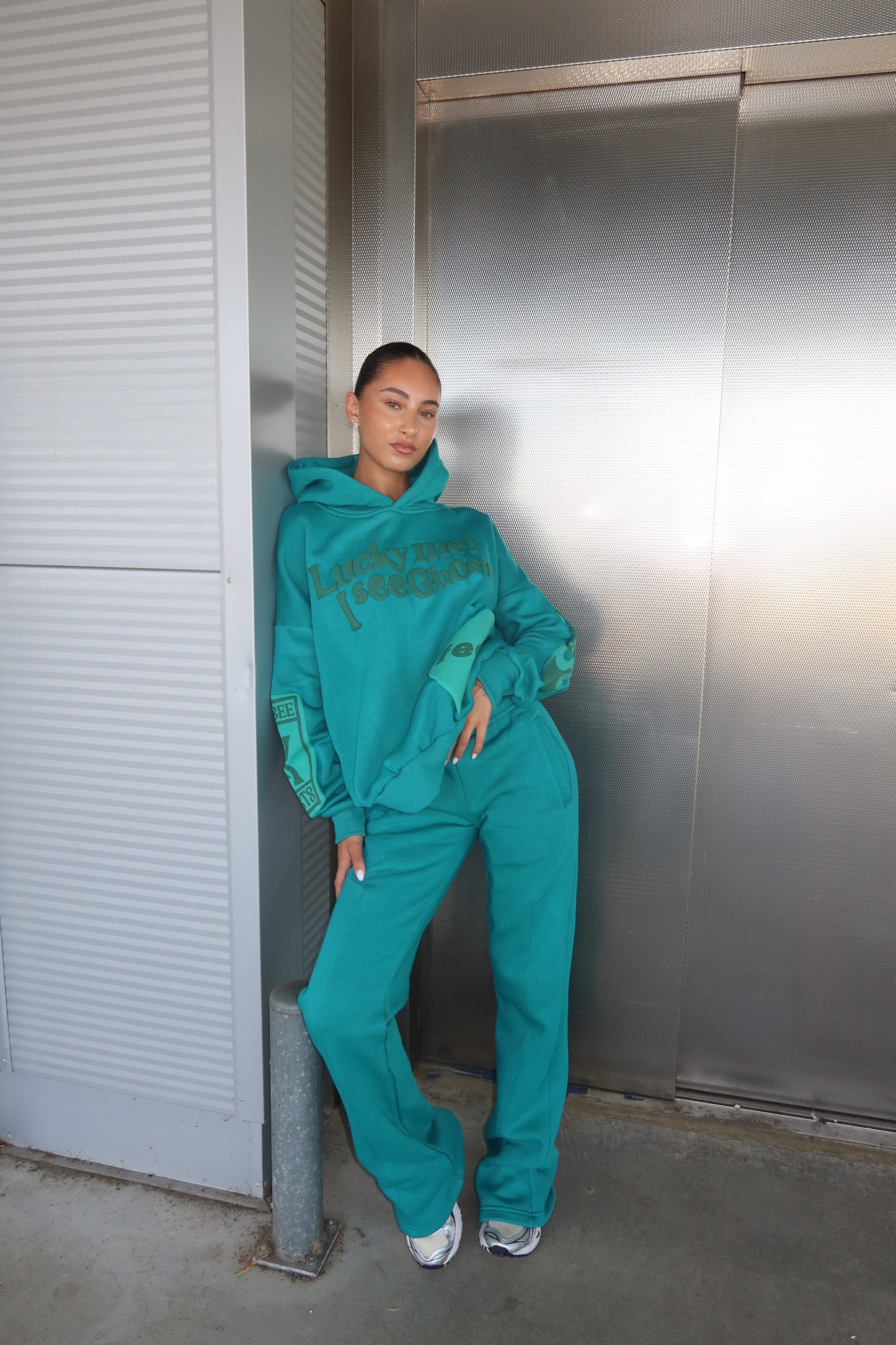 Priority Lucky Me Tracksuit - Petrol
