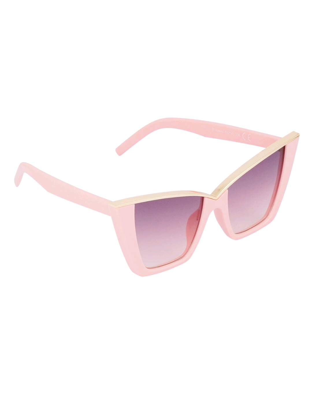 Roze chique dames zonnebril