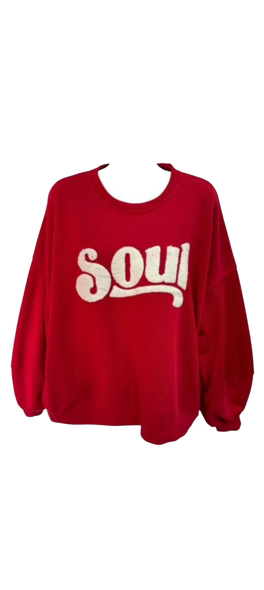 Mooij dames sweater "Soul" - Rood | Colourful Sweaters collectie