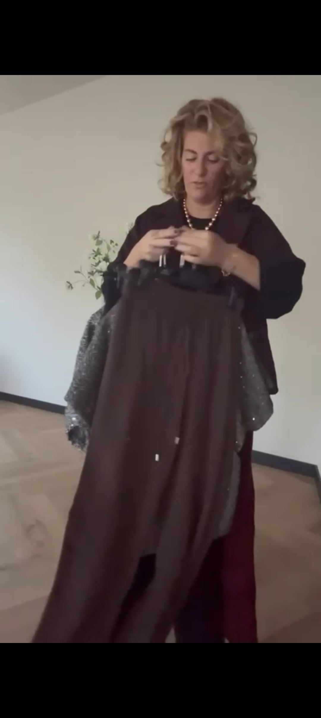 Comfy gebreide broek dames - Bruin | Fall4me collectie 2.0