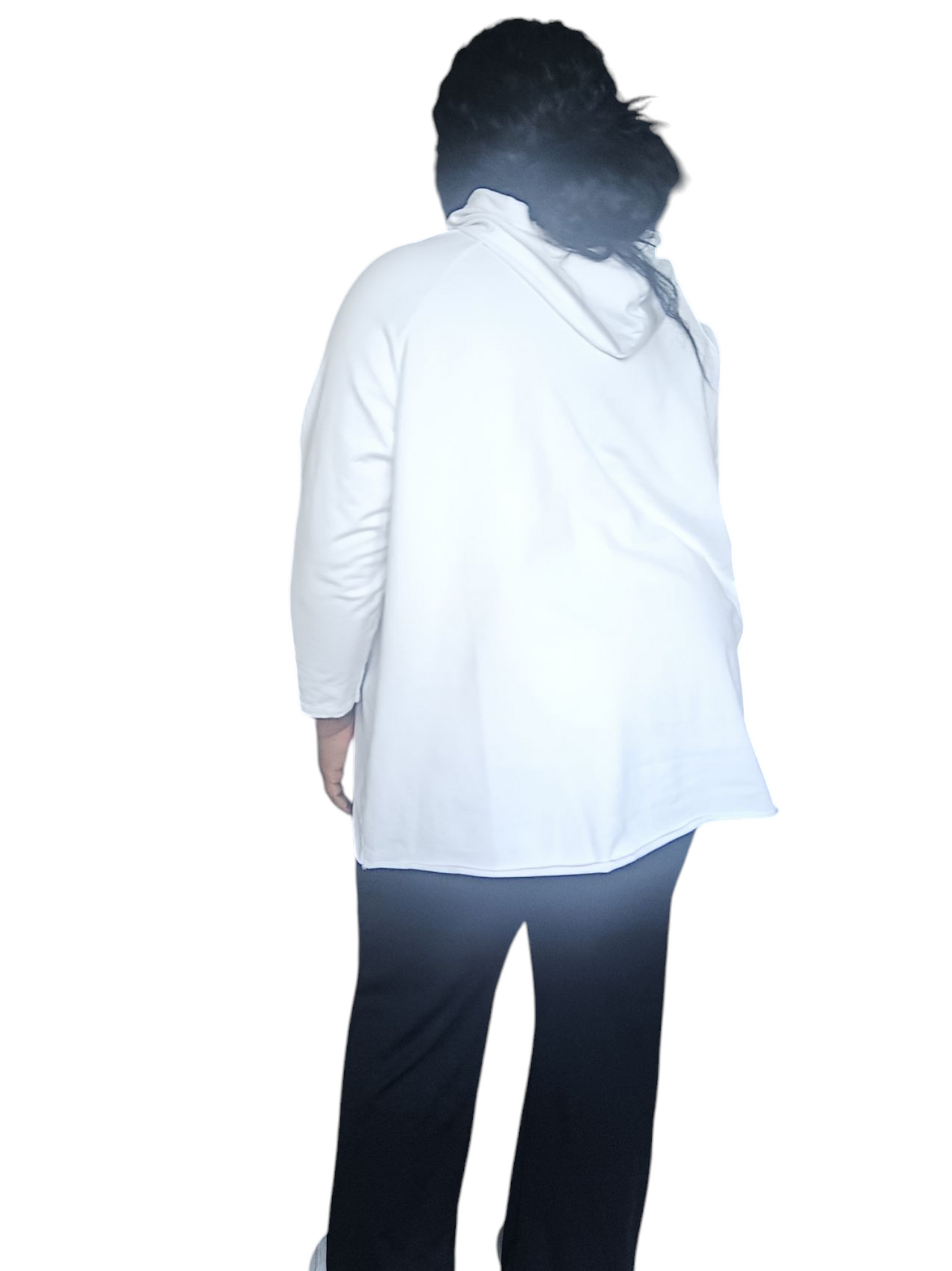 Coco Amour; Grote maten zomer hoodie dames - Koraal kleur | Lente & Pastels collectie