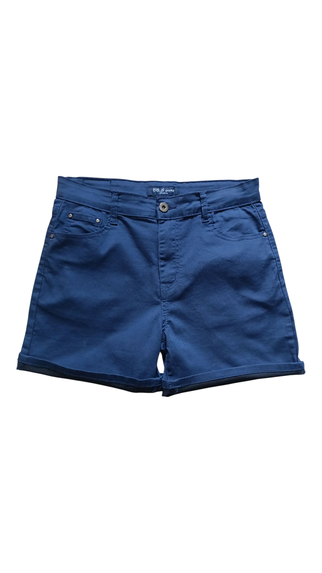 BBS Jeans fashion Shorts voor dames zonder het sjaaltje.