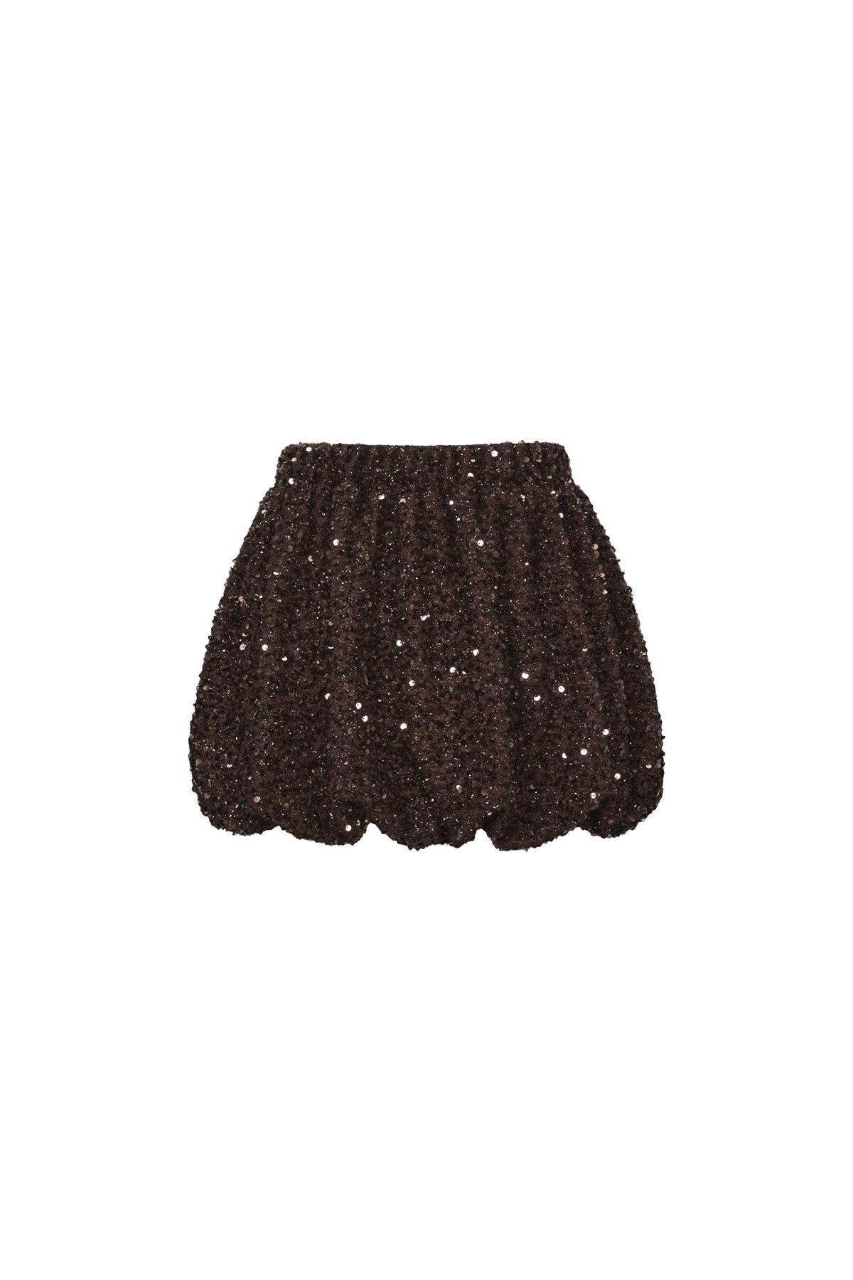 Geweven Polyestervezel Vrouwen Minirok Elegante Pailletten
