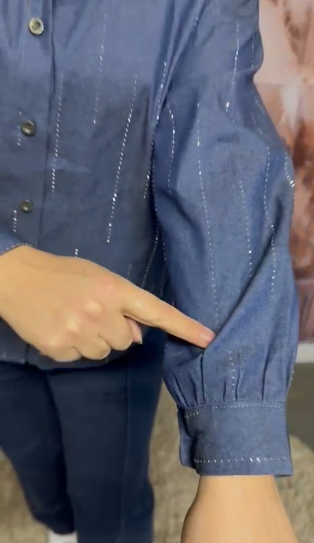 Denim blouse dames – basic essential met festival vibes