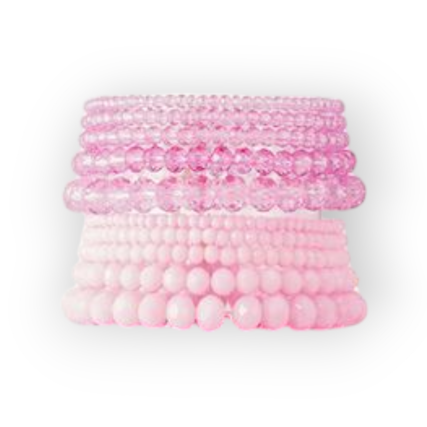 Kralen armband dames glaskralen armbandjes set01