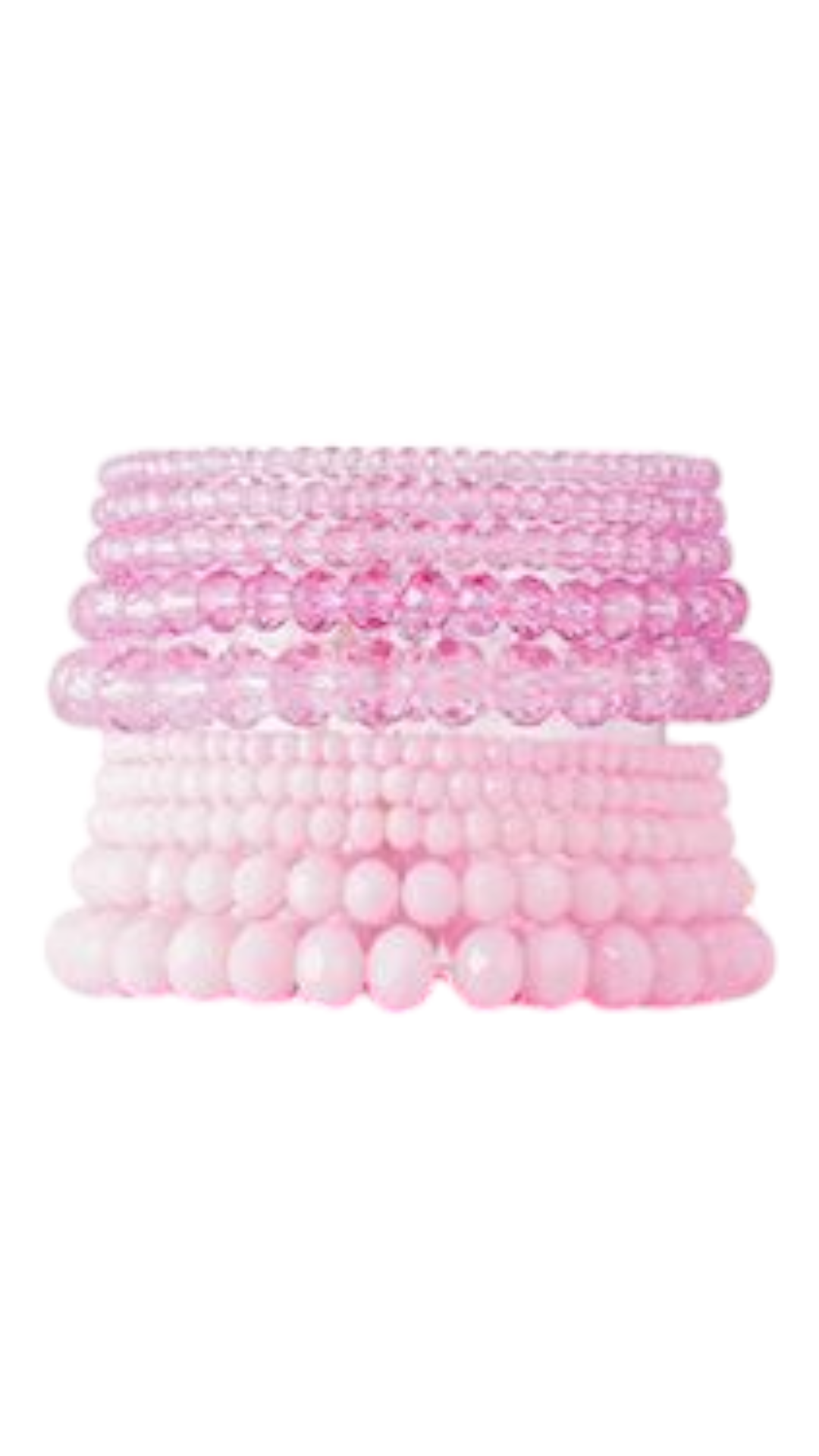 Kralen armband dames glaskralen armbandjes set01
