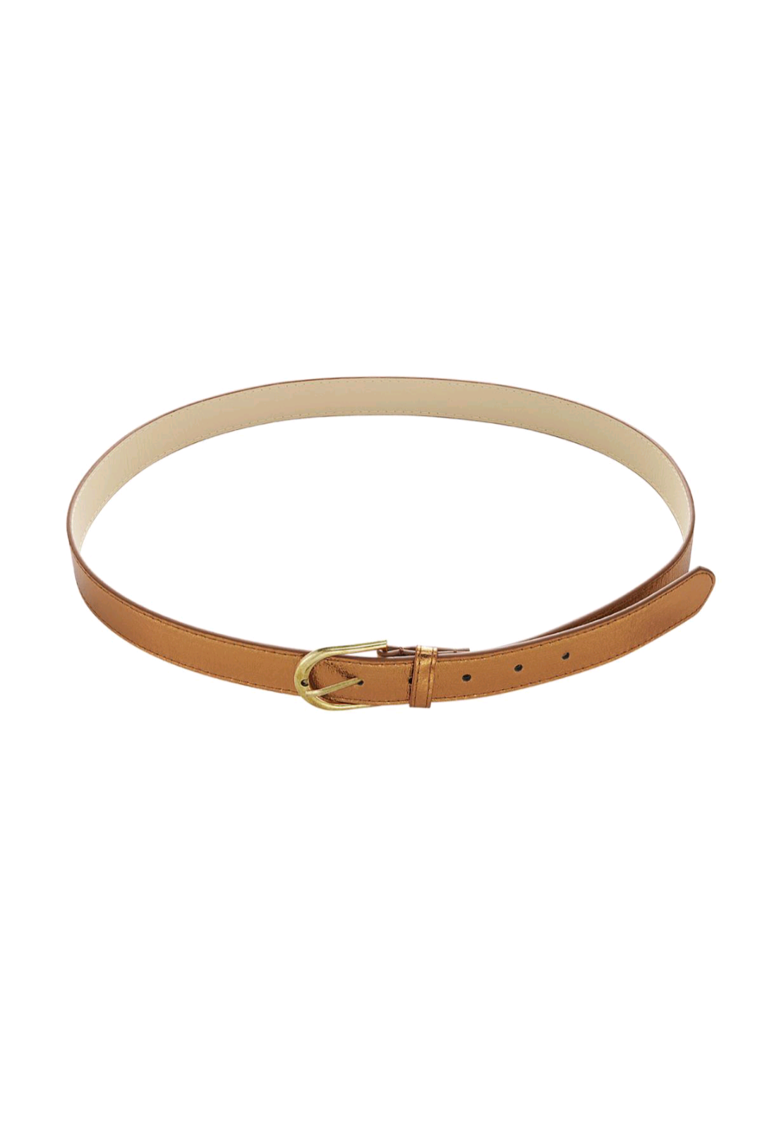 metallic riem dames