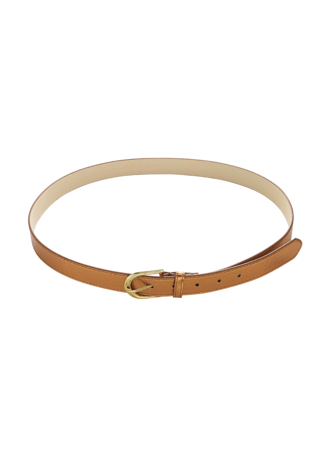 metallic riem dames