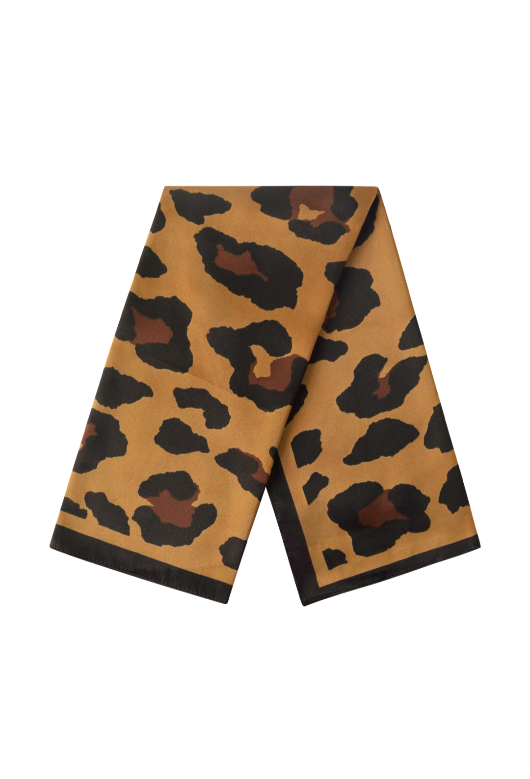 Nek sjaaltje voor dames/neksjaaltje Leo - Camel kleur