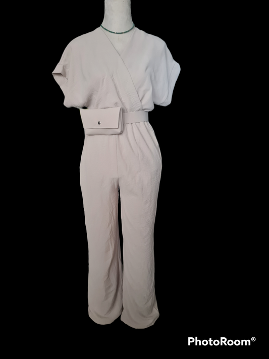 Festival Jumpsuit - Beige
