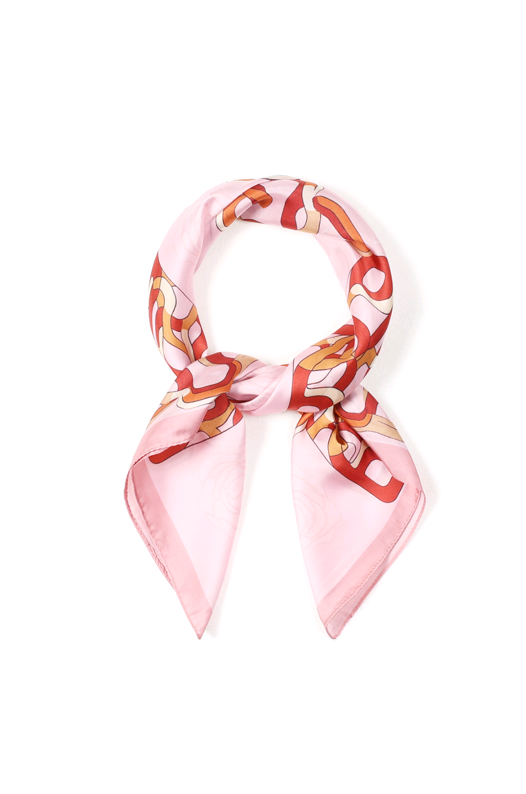 Nek sjaaltje dames; Delicate chains - Roze