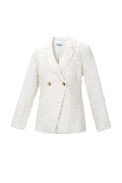 Textured Blazer