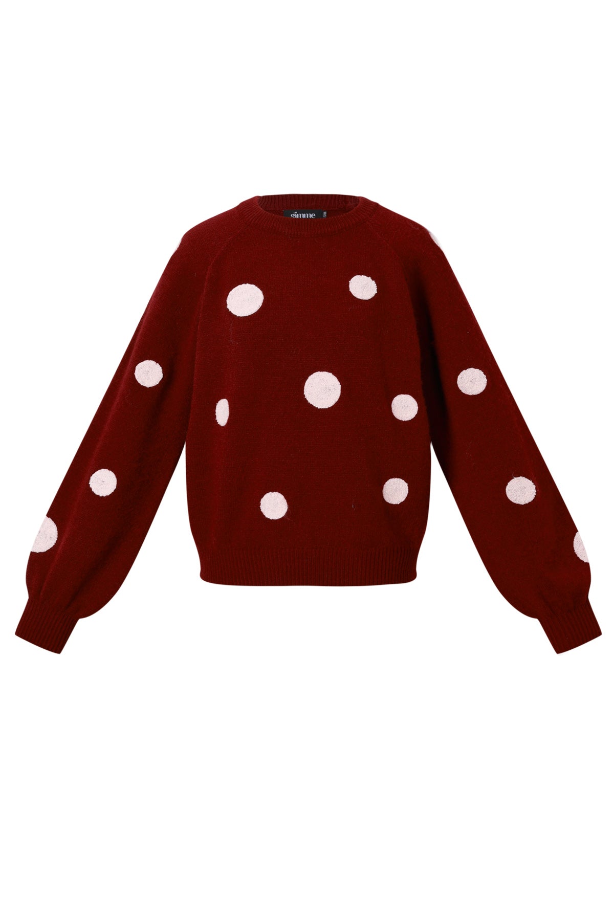 Gebreide Polyestervezel Vrouwen Truien Casual Polkadots