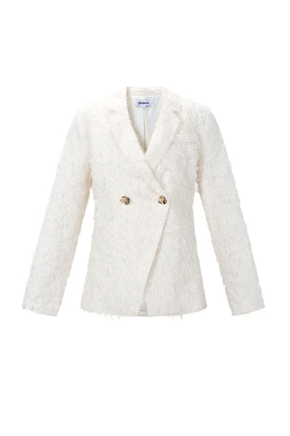 Textured Blazer