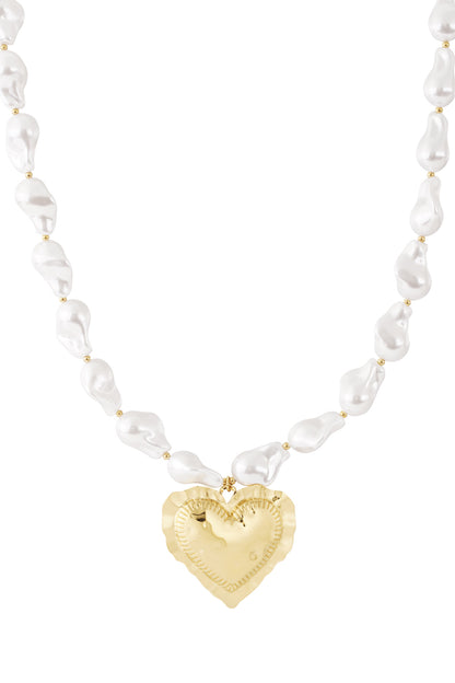 Parel liefde ketting