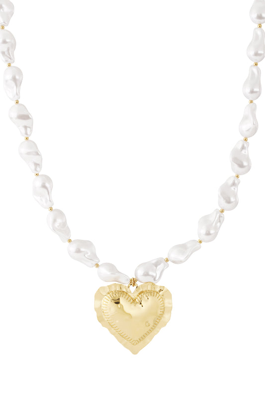 Parel liefde ketting