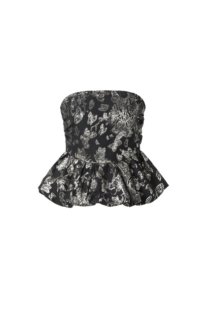 Geweven Polyestervezel Vrouwen Mouwloze Top Elegante Bloemenprint