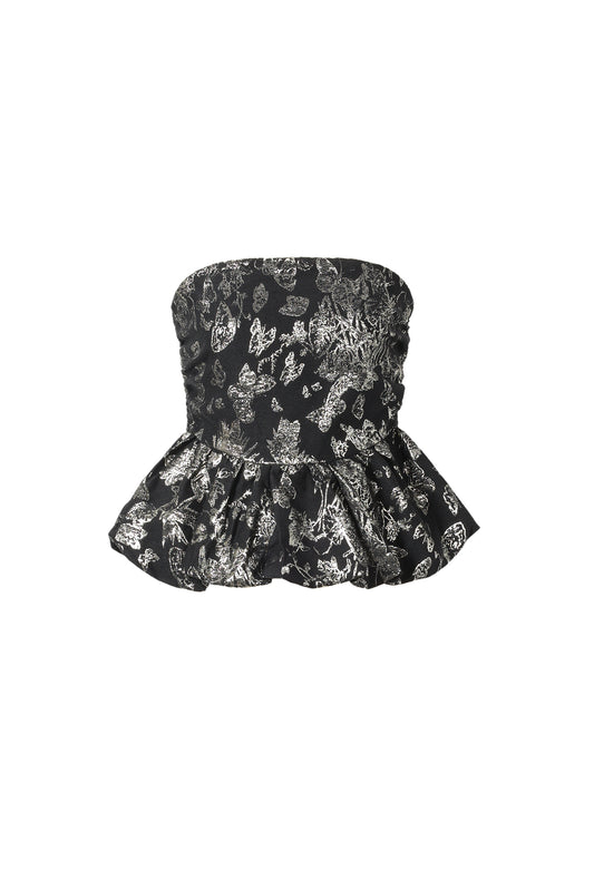 Geweven Polyestervezel Vrouwen Mouwloze Top Elegante Bloemenprint